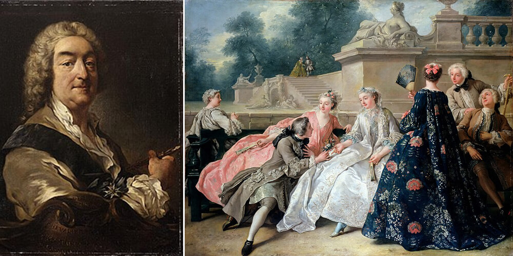 Картины 18 века франция